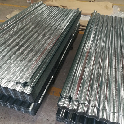 1250m m acanalaron el tejado galvanizado del cinc cubre el indicador de SGCH 18 acanalaron la techumbre del metal