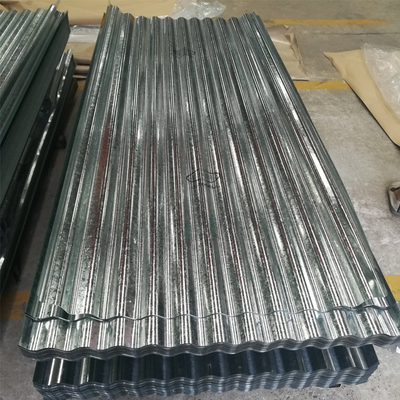 ISO9001 acanaló las hojas del tejado del metal galvanizó 508m m acero acanalado de 12 indicadores