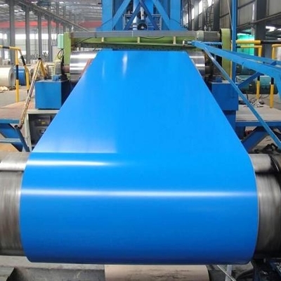 Bobina de acero prepintada 0.11-2.5m m de acero de Aluzinc de la bobina de RAL 8017 PPGL
