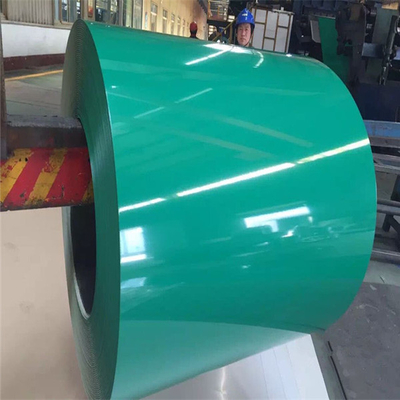 Bobina de acero prepintada 0.11-2.5m m de acero de Aluzinc de la bobina de RAL 8017 PPGL