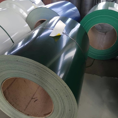SGCC de oro prepintó el color de acero de la bobina cubrió la bobina de acero plana de Ppgl