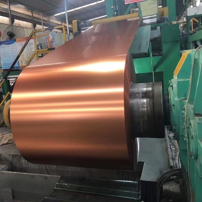 La fábrica Dx51d PE de ASTM A792 que cubría la bobina de acero prepintada pre pintó el rollo de acero PPGL