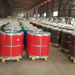 PPGI galvanizó las hojas de acero con el tratamiento superficial revestido de capa del lado superior 15-25um