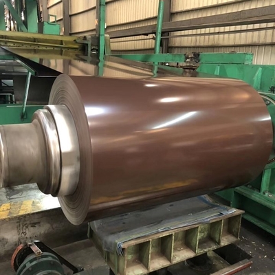 HRB95 prepintó la bobina de acero del Galvalume hoja de la bobina del color de 600 - de 1250m m PPGI