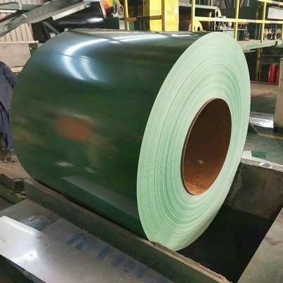 La bobina de acero prepintada 610m m amarilla SGCC prepintó la bobina de acero galvanizada Ppgi