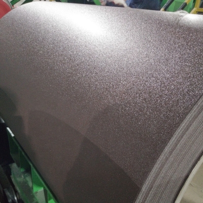 la bobina de acero prepintada 0.11-2.5m m PPGI grabó en relieve el acero cubierto color