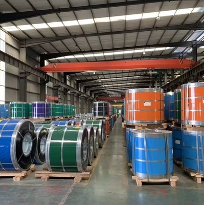 SGCC de oro prepintó el color de acero de la bobina cubrió la bobina de acero plana de Ppgl