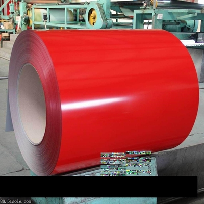 El acero de Zincalume de la impresión del Anti-finger de Price Color Coated del fabricante arrolla la bobina de acero del Galvalume rojo de Aluzinc