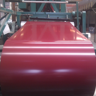 El acero de Zincalume de la impresión del Anti-finger de Price Color Coated del fabricante arrolla la bobina de acero del Galvalume rojo de Aluzinc