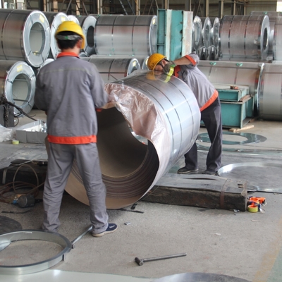Hoja de acero del SOLDADO ENROLLADO EN EL EJÉRCITO del grado de SGCC con el galvanizado 60g/m2-275g/m2 y el alargamiento 16%-26%