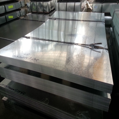 A653 DX51D GI Chapa de chapa galvanizada Zinc chapa de acero galvanizado
