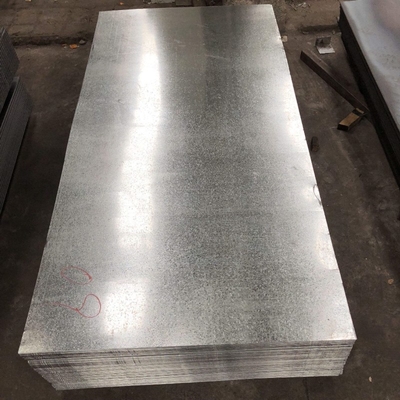 SGCC GI Z80 Chapa recubierta Chapa de acero galvanizado simple