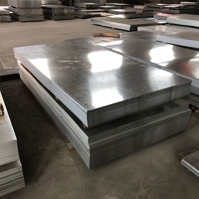 Placa de acero al carbono de grado ASTM A283 Chapa de acero galvanizado de 6 mm de espesor